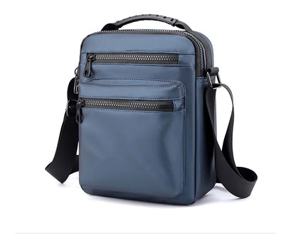 Man Classic Messenger Bag Men's Multifunction Shoulder Sling Pack Nylon Business Crossbody Flap Male Simple Handbags