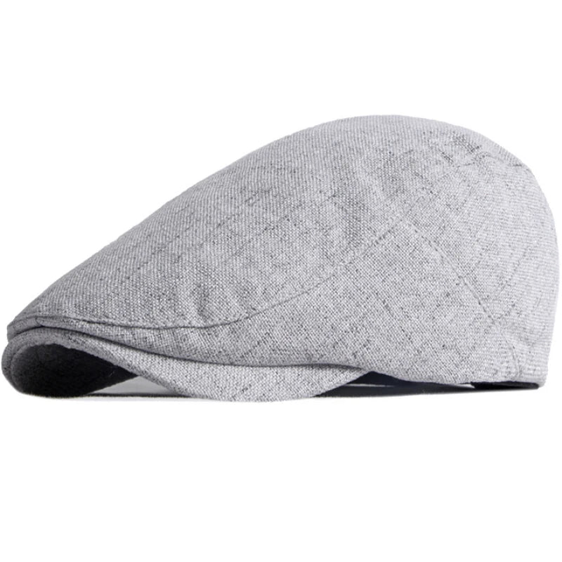 HT3668 Berets New Spring Summer Hat Caps for Men Women Cotton Linen Flat Cap Artist Painter Beret Hat Male Female Beret Cap