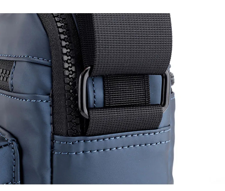 Man Classic Messenger Bag Men's Multifunction Shoulder Sling Pack Nylon Business Crossbody Flap Male Simple Handbags