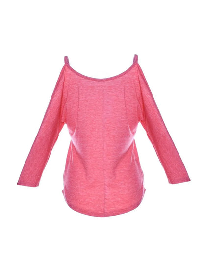 Ladies Casual Off Shoulder t-Shirt