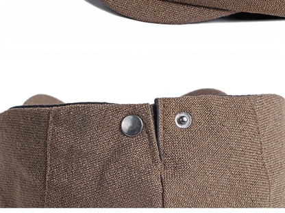 HT3668 Berets New Spring Summer Hat Caps for Men Women Cotton Linen Flat Cap Artist Painter Beret Hat Male Female Beret Cap