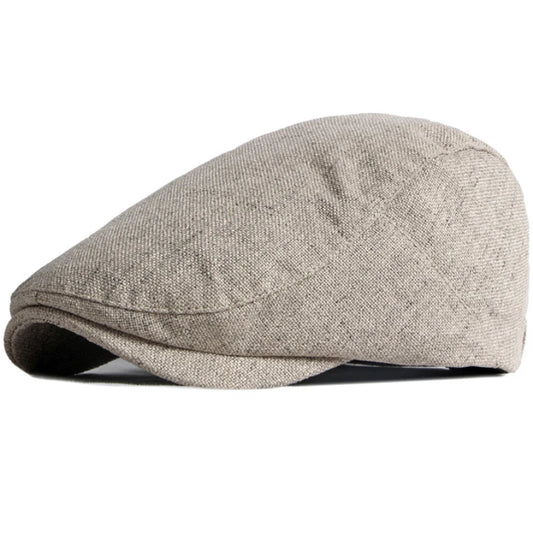 HT3668 Berets New Spring Summer Hat Caps for Men Women Cotton Linen Flat Cap Artist Painter Beret Hat Male Female Beret Cap
