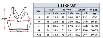 Women Sexy Sports Underwear Breathable Soft Nylon Gym Yoga Bra Running Crop Tops With Fixed Chest Pads Female Workout Clothing