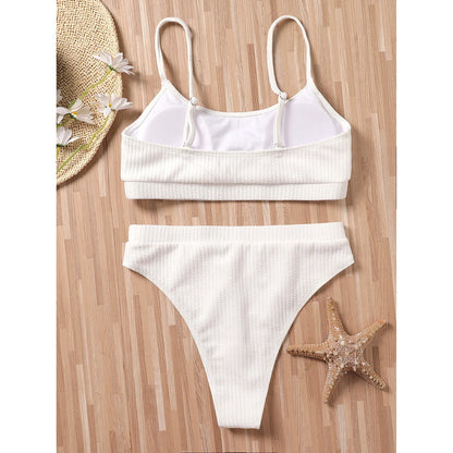 Women High Waisted Bikini Set Swimsuit