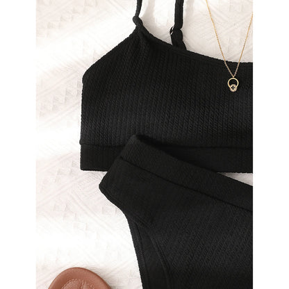 Women High Waisted Bikini Set Swimsuit