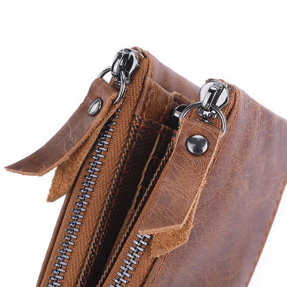 Men Wallets 100% Genuine Cow Leather Short Card Holder Leather Men Purse High Quality Luxury Brand Male Wallet