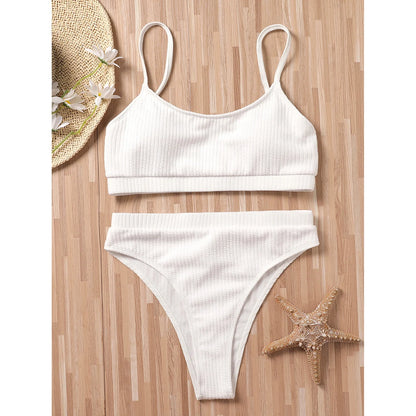 Women High Waisted Bikini Set Swimsuit