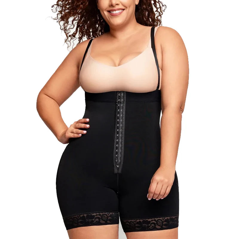 New Arrival High Compression Fajas Abdominal Board Post Surgery  Strapless Figure Corrector Tummy Control  Waist Body Shapewear