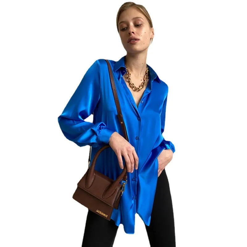 Women's Long-sleeved Elegant Shirt