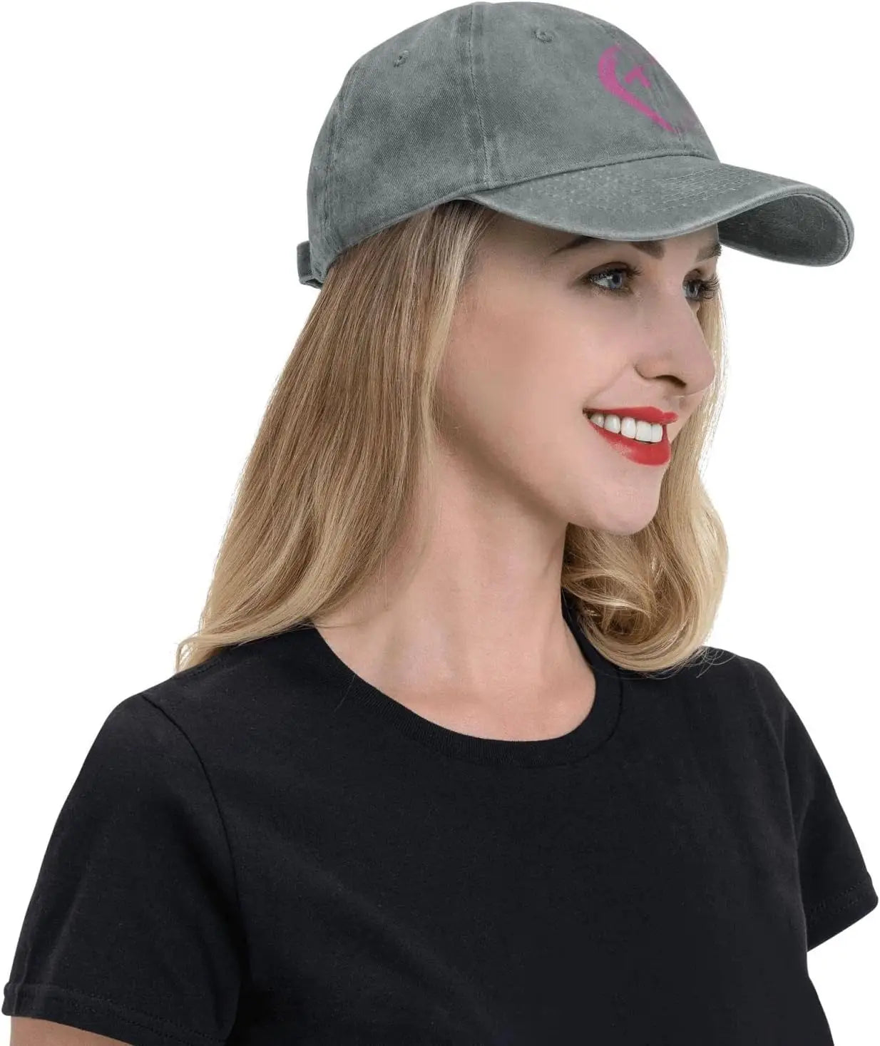 I'm A Survivor Heart Pink Ribbon Breast Cancer Awareness Unisex Baseball Cap