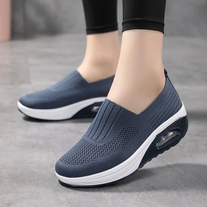 Women Walking Shoes Air Cushion Non Slip Orthopedic Shoes