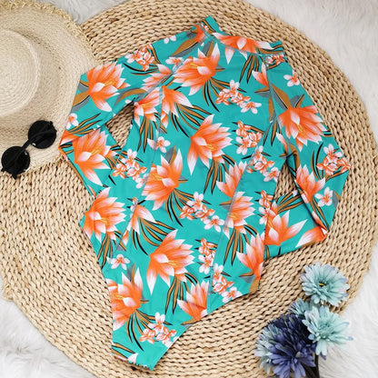 Women Surfing Two Piece Swimsuit
