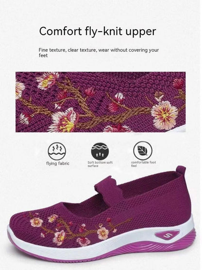 Women's Breathable Sneakers Summer Comfortable Casual Trainers