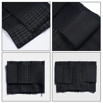 Shapewear Women Corset Waist Trainer Body Shaper Double Tummy Control Slimming Sheath Flat Belly Reductive Belts Cincher