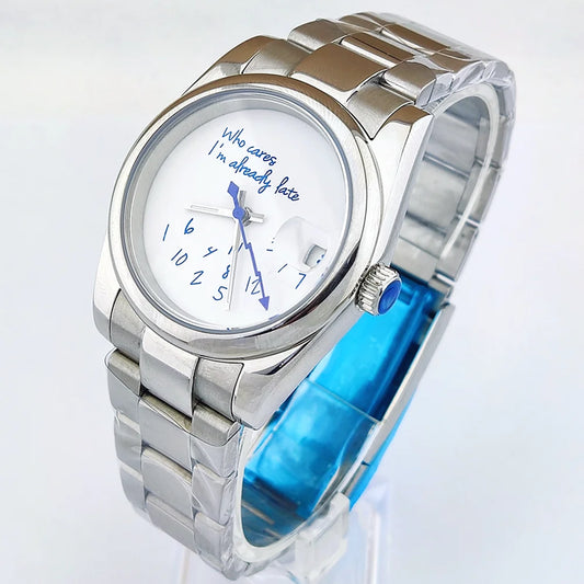 NH35 watches who case dial watches sapphire glass watches luxury men's watches automatic movement mechanical watches