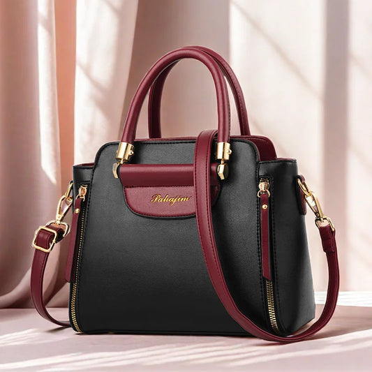 Women's bag hit color hand-held  bag the United States all-match shoulder messenger bag