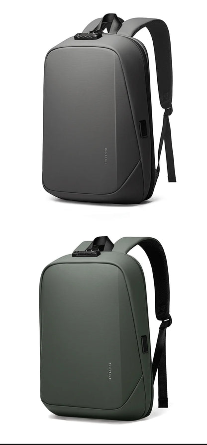 BANGE Backpack Brand Laptop Backpack Anti-theft Waterproof School Backpacks USB Travel Bag Backpack Business Male 2024