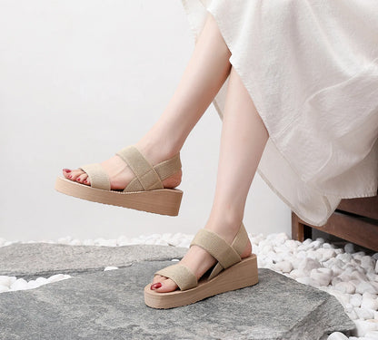 Wedge Sandals Outdoor Summer Lightweight Slides