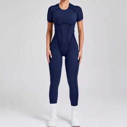 Yoga Suit Fitness Suit Athletic Wear Yoga Set One-Piece  Sexy Women Gym Jumpsuit Sportswear Sportswear Women's Clothing Gym Kit
