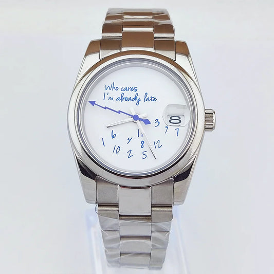 NH35 watches who case dial watches sapphire glass watches luxury men's watches automatic movement mechanical watches
