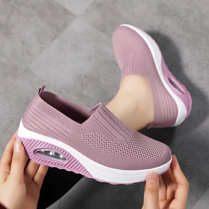 Women Walking Shoes Air Cushion Non Slip Orthopedic Shoes