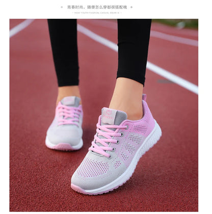 Women Sport Shoes Fashion Platform Sneakers