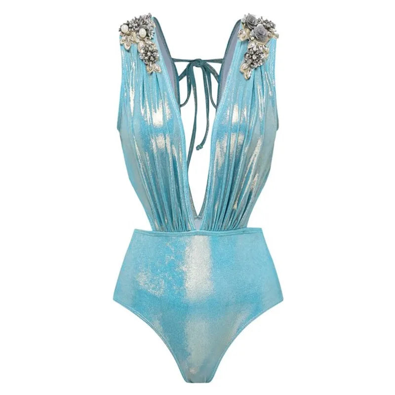 Bikini Bodysuit Swimwear Women Beachwear Holiday Bikini Cover Ups Outfits