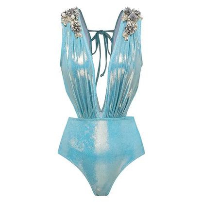Bikini Bodysuit Swimwear Women Beachwear Holiday Bikini Cover Ups Outfits