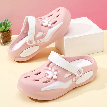 Women's Comfortable EVA Garden Clogs, Closed Toe Sandals For Indoor/Outdoor Home And Beach Use, Soft Sole Ventilated Shoes