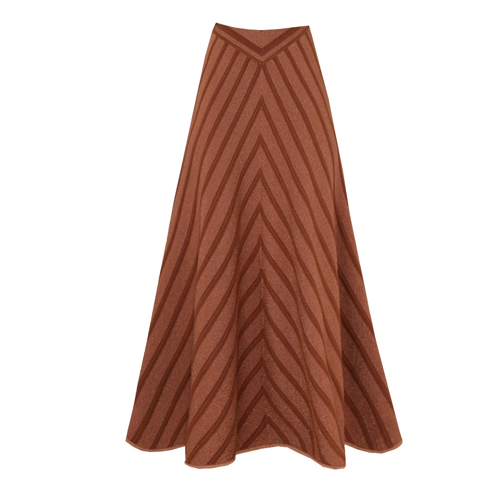2Pcs Swimsuit with Long Skirt Sexy Women Bikini Beachwear