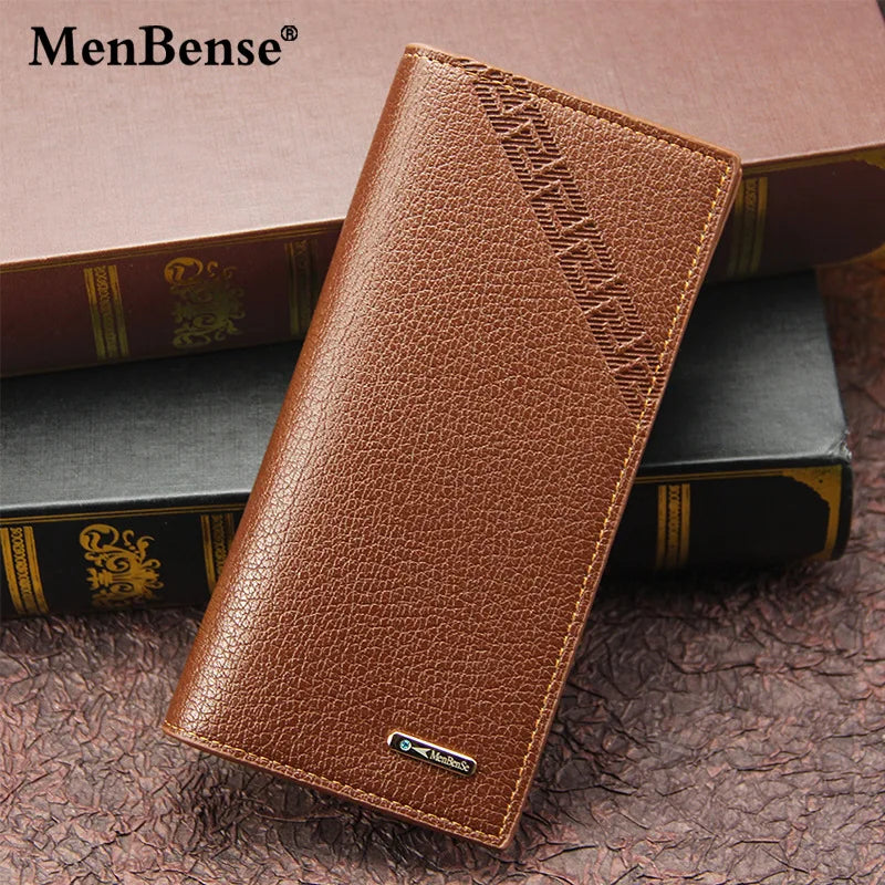 Men's Wallet Long Fashion Multiple Card Slots Men's Wallet Slim Long Thin Mens Luxury Wallet Designer Wallet Men with Coins Bag