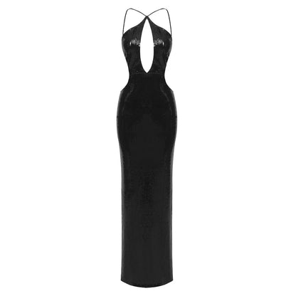 Women Summer Luxury Sexy Backless Elegant Dress