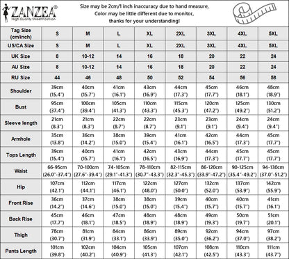 ZANZEA Plus Size 5XL Women Pant Sets Summer Two-piece Outfits Fashion Short Sleeve Shirts and High Waist Wide Leg Pants Suits