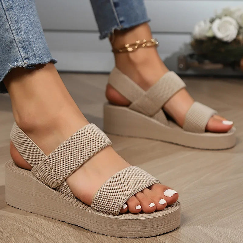 Wedge Sandals Outdoor Summer Lightweight Slides