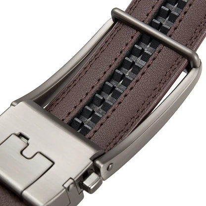 Genuine Leather Belts for Men Luxury Brand Designer Fashion Automatic Buckle Men's Jeans High Quality Waist Male Strap