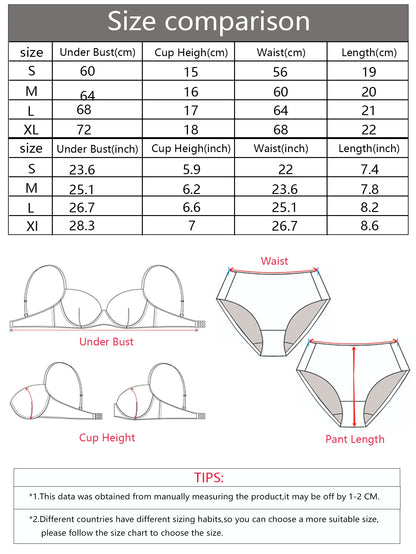 Hot selling 2-piece set of sexy red front button braissere beautiful back butterfly fashion bra push up women's set A2120