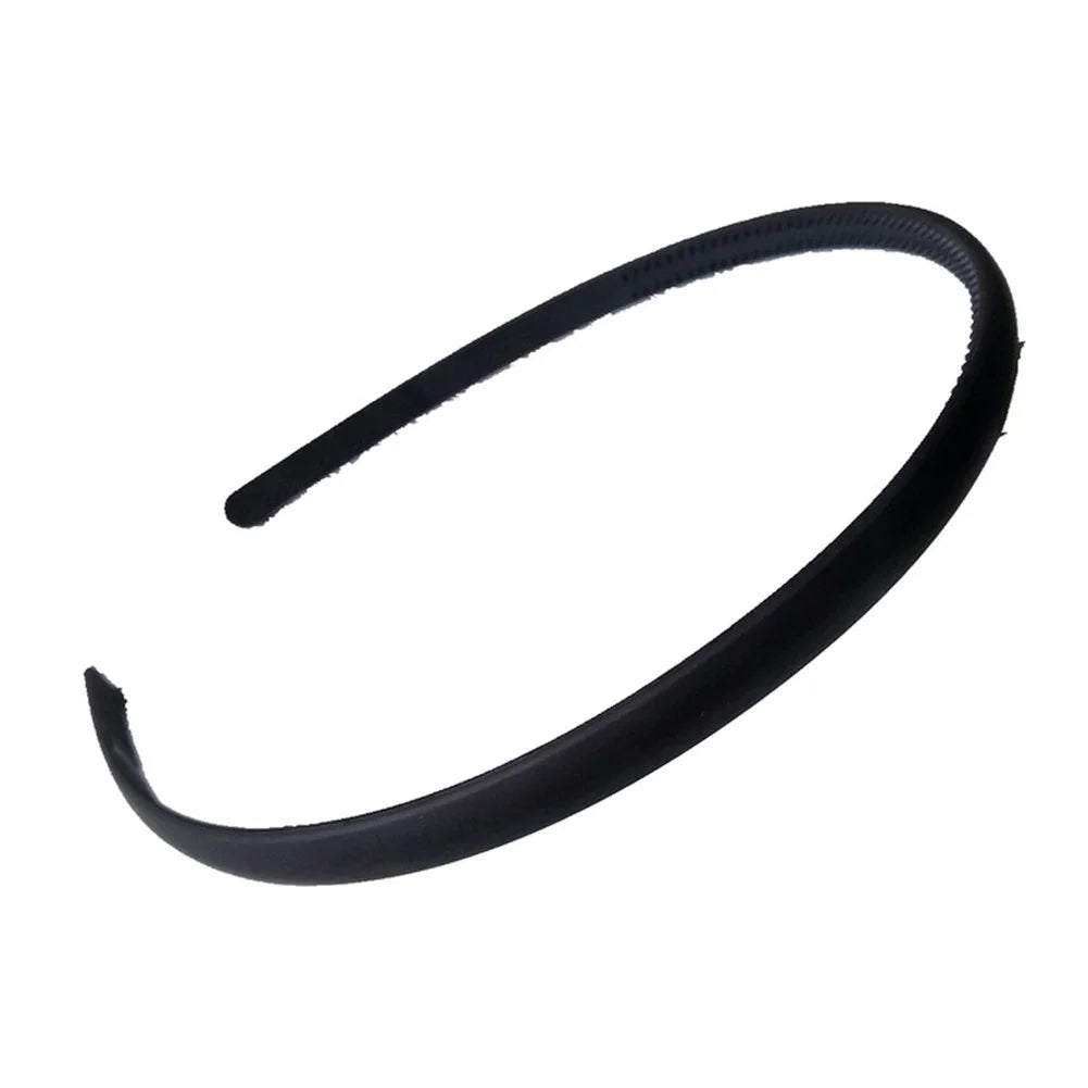 2024 Plastic Leopard Fashion Men Women Unisex Black Hair Head Hoop Band Sport Headband Hairband Hair Accessories