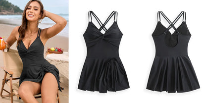 Women Swimwear Backless Beach Beach Dress