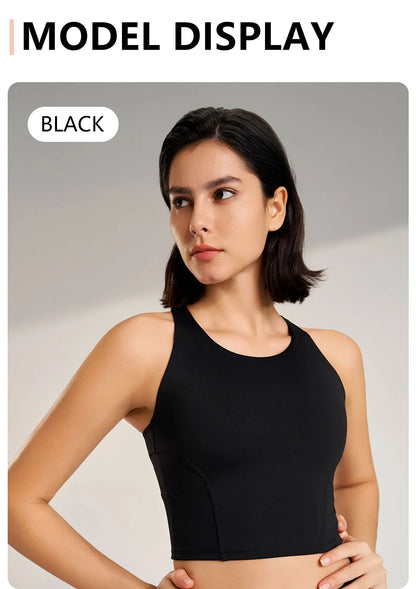 Women's sexy underwear Gym yoga sports bra  ladies underwear Shockproof Gathered Push Up Yoga Bra Running Sports Vest