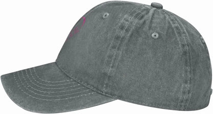 I'm A Survivor Heart Pink Ribbon Breast Cancer Awareness Unisex Baseball Cap