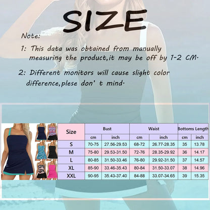 Women Tankini Swimsuits 2 Piece Bikini
