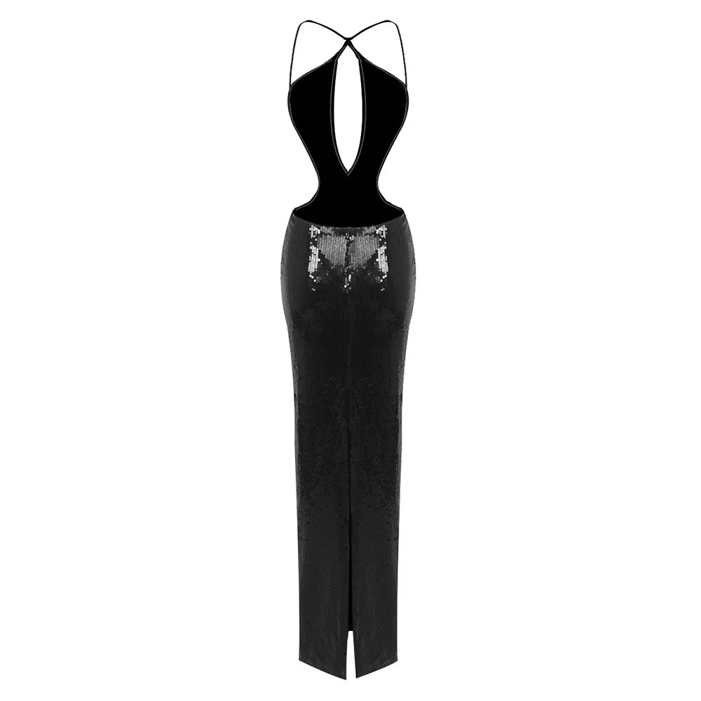 Women Summer Luxury Sexy Backless Elegant Dress
