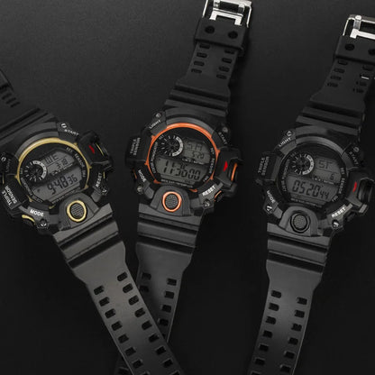 Military Digital Watch for Men Outdoor Men's Sports Watches Clock Waterproof Luminous Chronograph Student Electronic Wristwatch