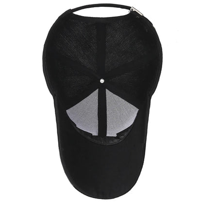 Outdoor Sunscreen Sports Men's Caps Fashion Canvas Unisex Baseball Caps Simple Design Extended Brim Snapback Caps For Men Women