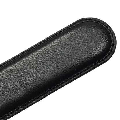 Men's Leather Belts Fashion Automatic Buckle Cowskin Male Belt Luxury Designer Black Brown 3.5cm Plus Size 130 140 150 160 170cm