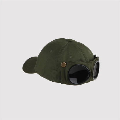 Aviator Hat Summer Personality Glasses Baseball Cap Female Unisex Sunglasses Male Cap Baseballcap Boys Cap