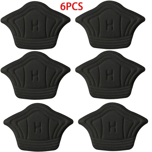 3pair/6pcs Insoles Patch Heel Pads for Sport Shoes Back Sticker Adjustable Size Antiwear Feet Pad Cushion Heels Insert Insole