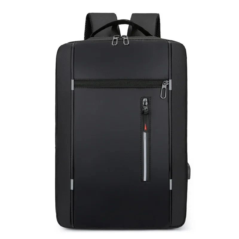 Waterproof Oxford Laptop Backpack for Men 15.6 Inch USB Charging Business Travel School Backpack High Capacity