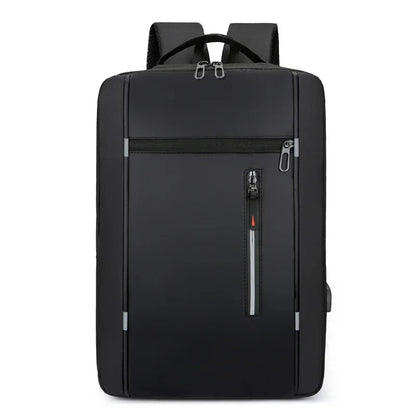 Waterproof Oxford Laptop Backpack for Men 15.6 Inch USB Charging Business Travel School Backpack High Capacity