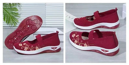 Women's Breathable Sneakers Summer Comfortable Casual Trainers